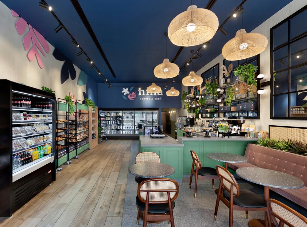 עיצוב מאפייה ובית קפה