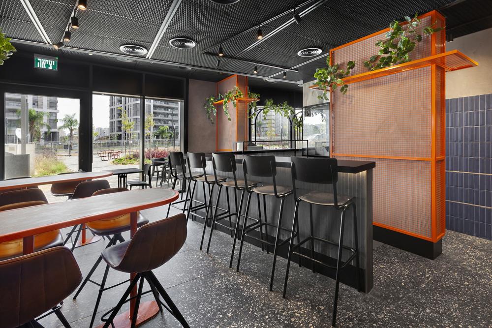 עיצוב מסעדת מזון מהיר