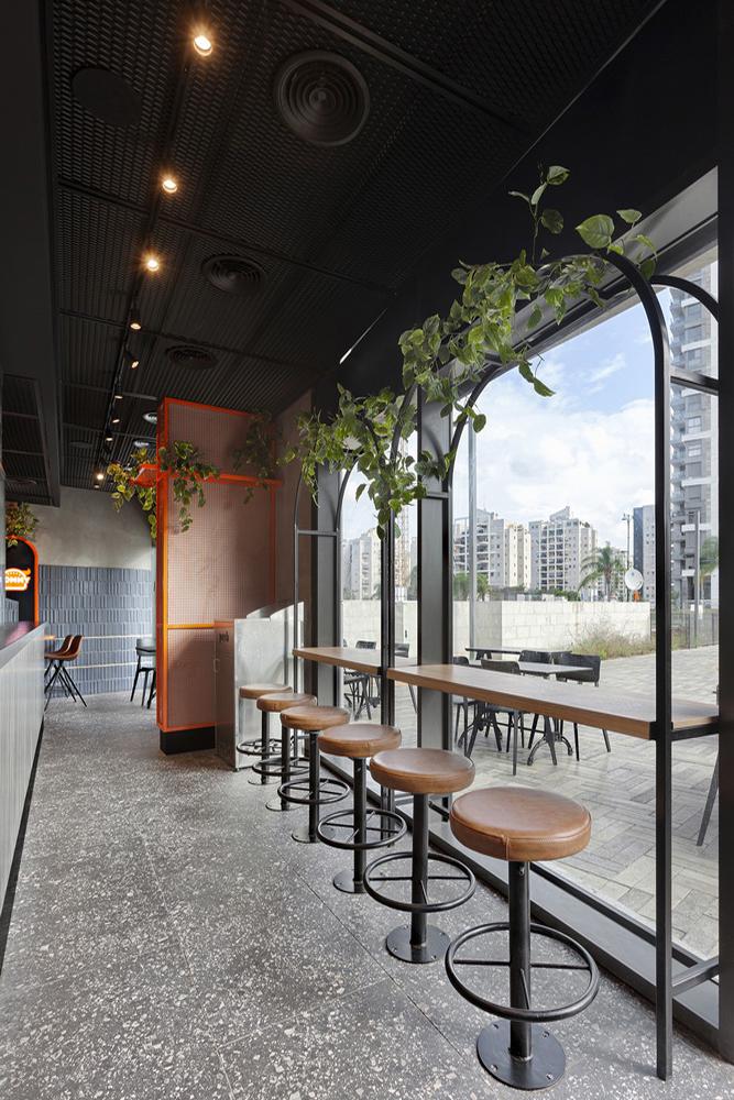 עיצוב מסעדת מזון מהיר