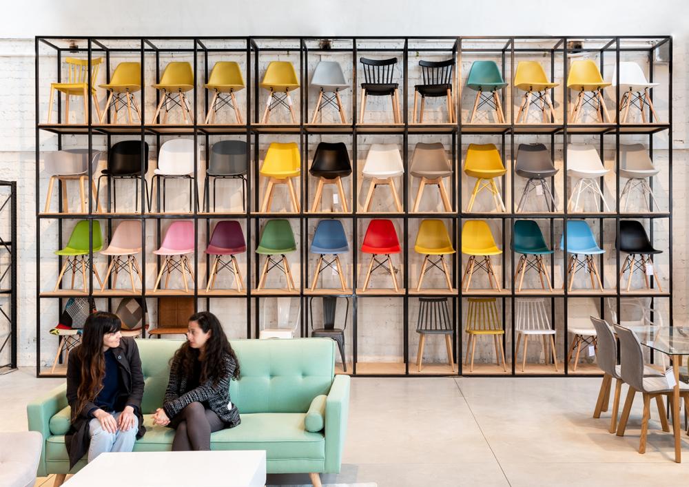 עיצוב חנות רהיטים