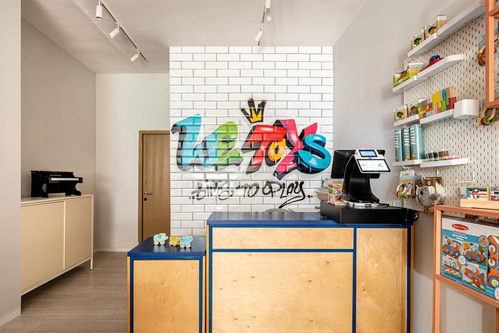 עיצוב חנות לילדים