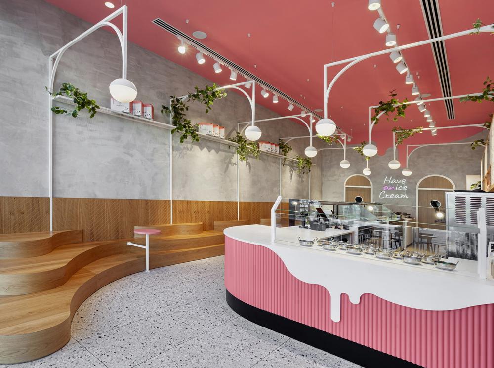 עיצוב גלידריה