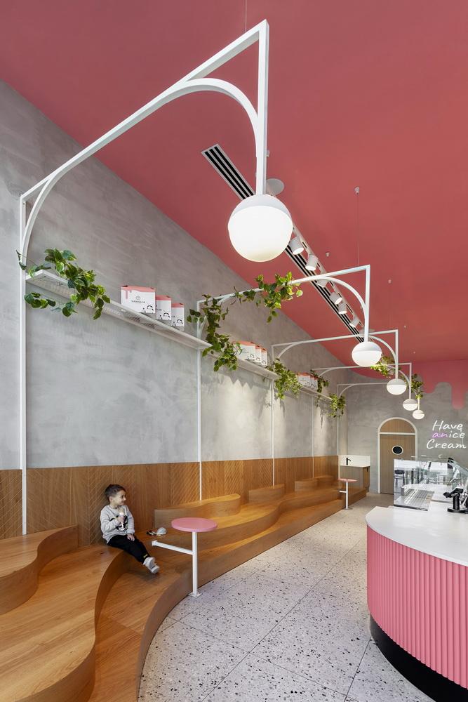 עיצוב גלידריה