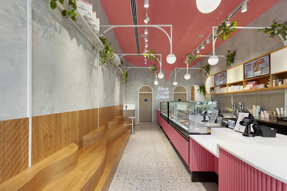 עיצוב גלידריה