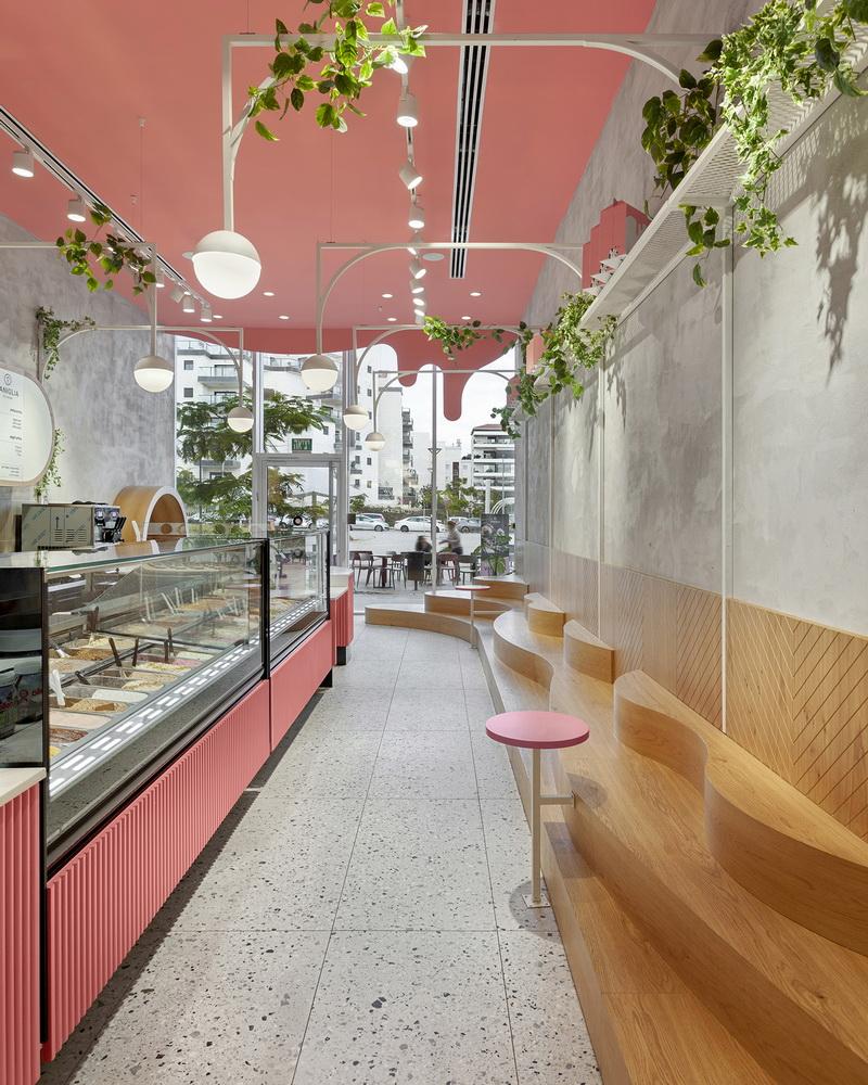 עיצוב גלידריה