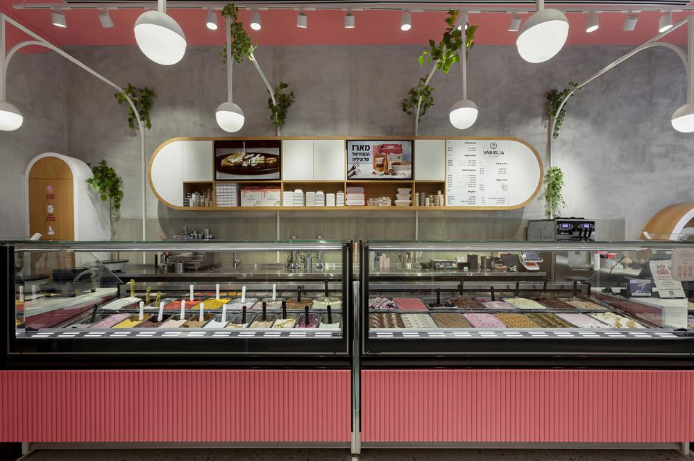 עיצוב גלידריה