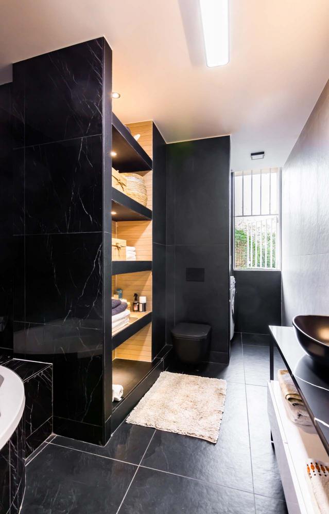 חלל רטוב דירה לאחר שיפוץ