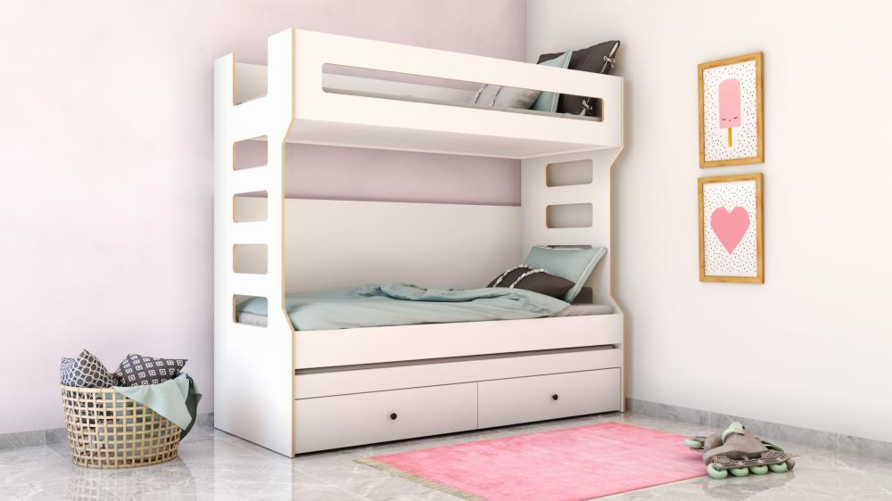 הדמית מיטה קומותיים