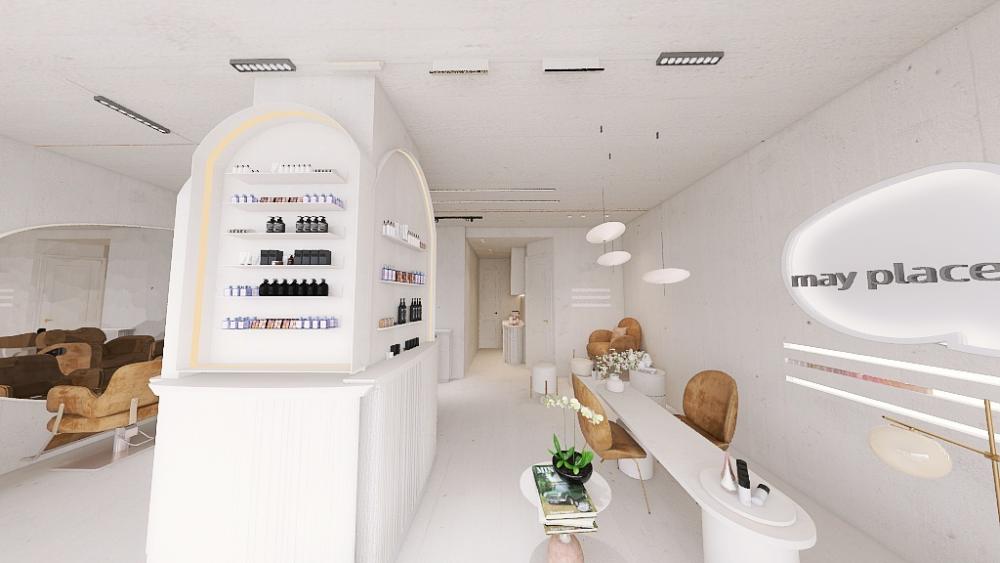 עיצוב פנים מספרות