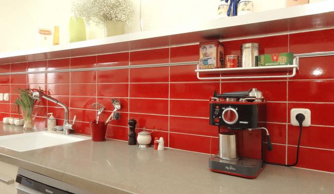 מטבח לאחר שיפוץ