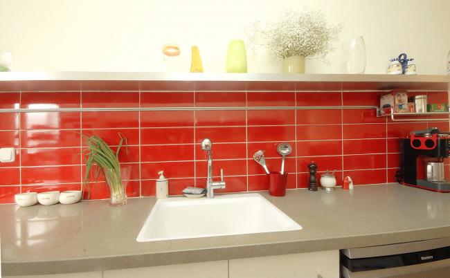 מטבח לאחר שיפוץ