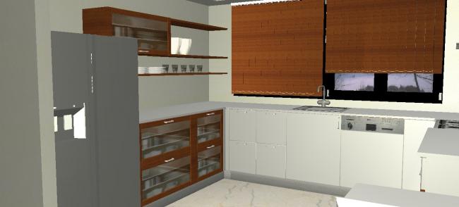 הדמיה למטבח ברמת אפעל