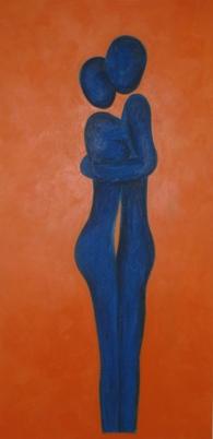 ציור אוירה - זוגיות