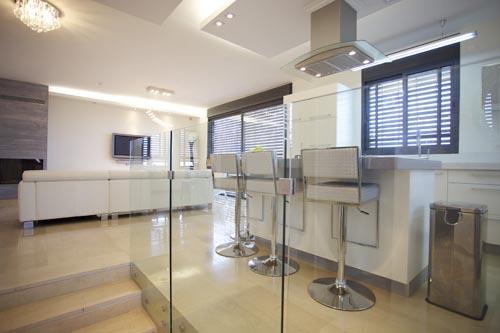 חלל מגורים-מודרני-וילציק עיצוב פנים