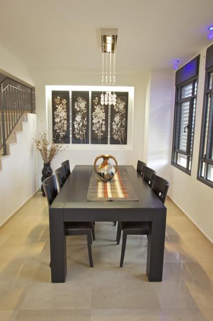 פינת אוכל סגנון מודרני-וילציק עיצוב פנים