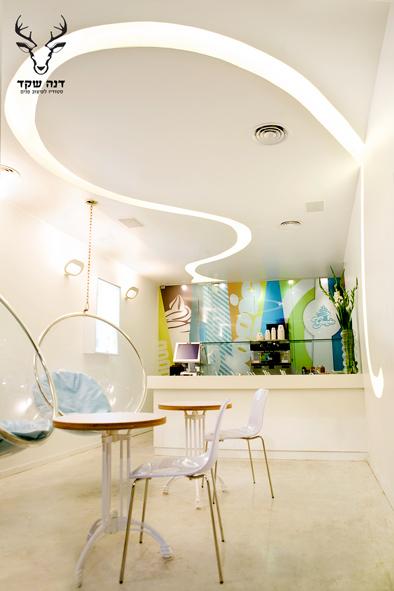 דנה שקד, מעצבת פנים, עיצוב פנים, יוגורט בר