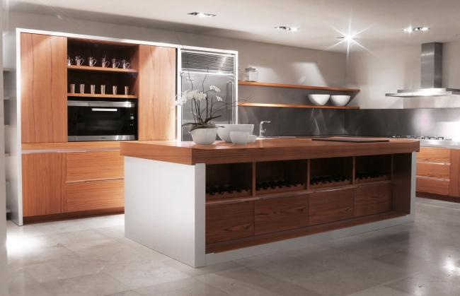 מטבח מעץ טיק