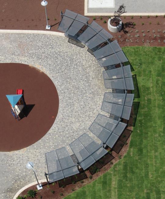 פרגולה בהיטל על