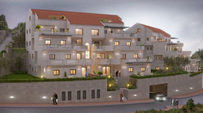 הדמיית חוץ  בשעת ערב