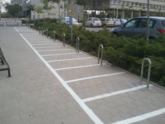 חניון אופנועים - אוניברסיטת בן גוריון