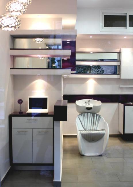 קרן מזור אדריכלות פנים עיצוב מספרה