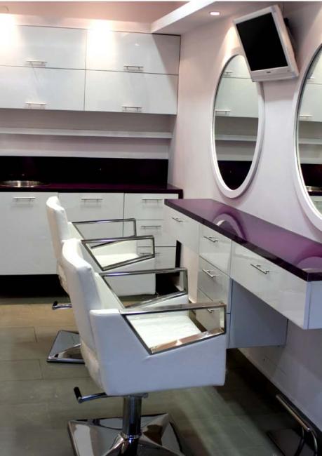 קרן מזור אדריכלות פנים עיצוב מספרה