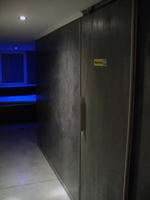 אזור חדר הרחצה