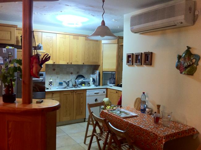 המטבח לפני השיפוץ