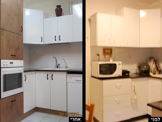 סטיילינג והוספת בילד אין למטבח, שילוב חומרים