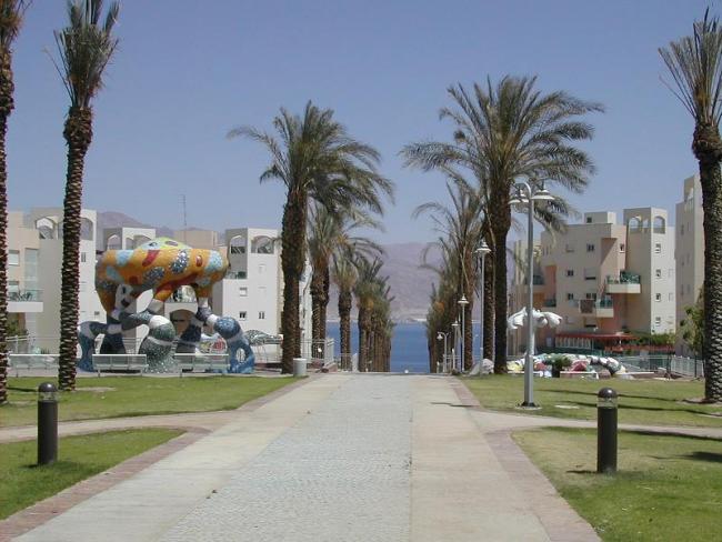 טיילת גן חושים אילת