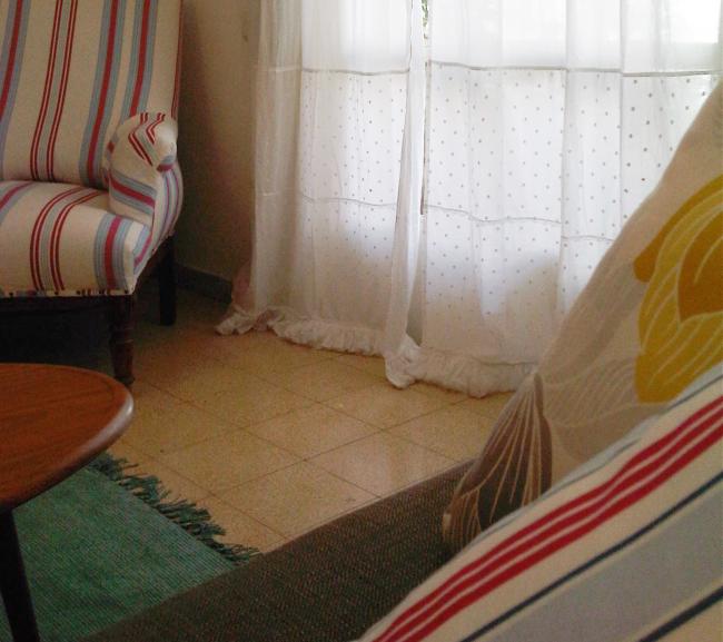 עיצוב סלון וינטג' רטרו, ריפוד כורסא מחדש