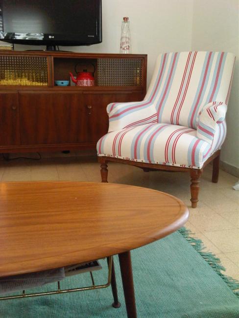 עיצוב סלון וינטג' רטרו, רהיטים משוק הפשפשים