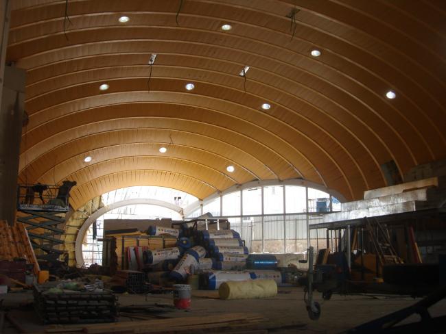 מרכז ספורט אילת מרץ 2013 Eilat Egg Building