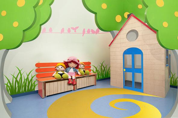 שיפוץ ועיצוב גן ילדים ע"י מעצבת פנים דנה שקד