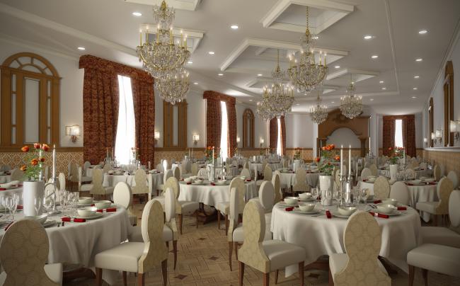 חלל פנים אולם ארועים