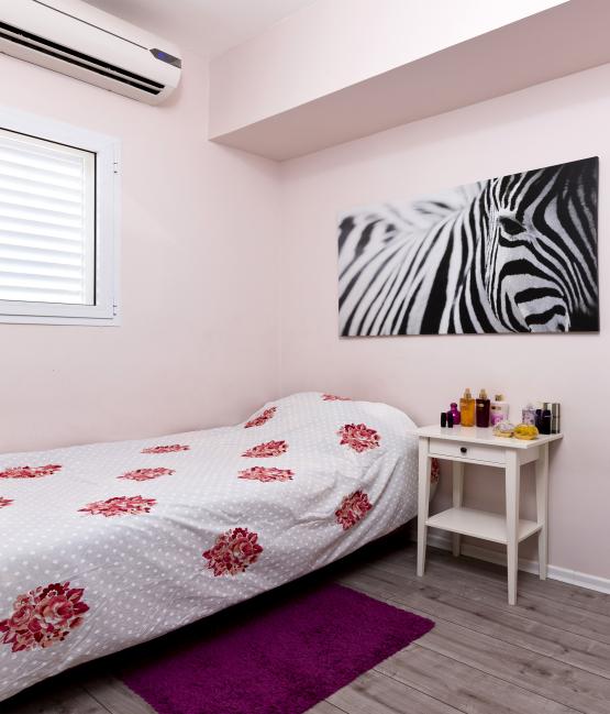 חדר שינה של אחת הבנות