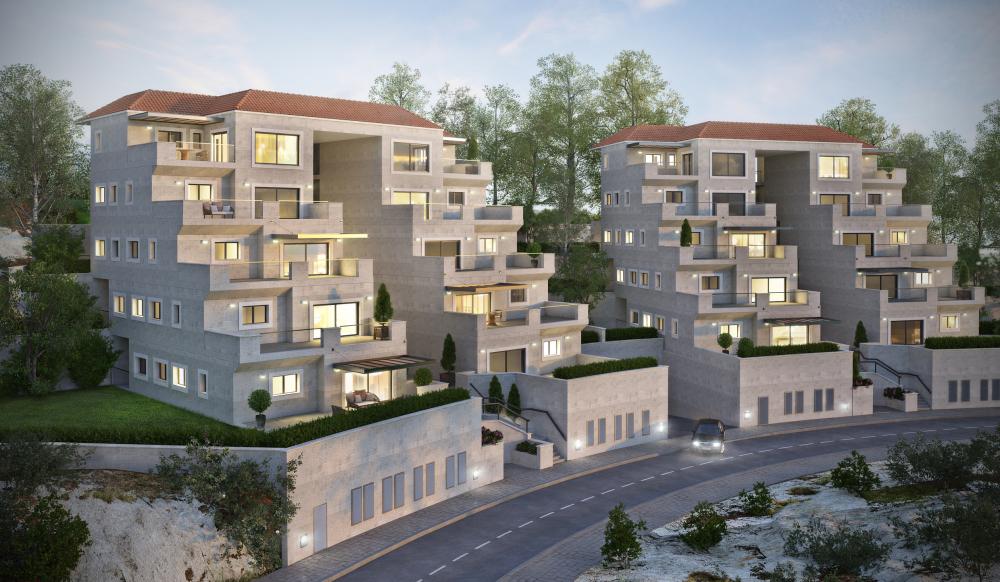 מבנה מגורים בפסגת זאב, ירושלים