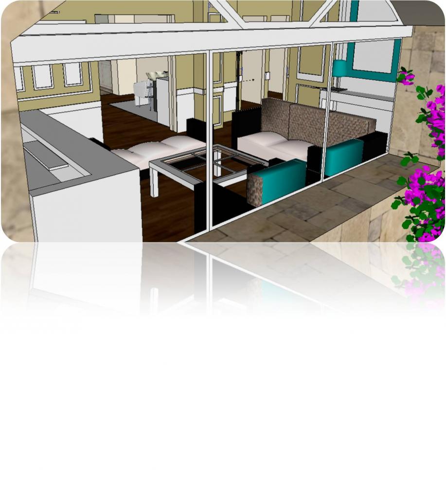 הדמיה של עיצוב המתחם