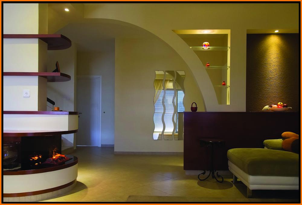 השתקפות הקמין