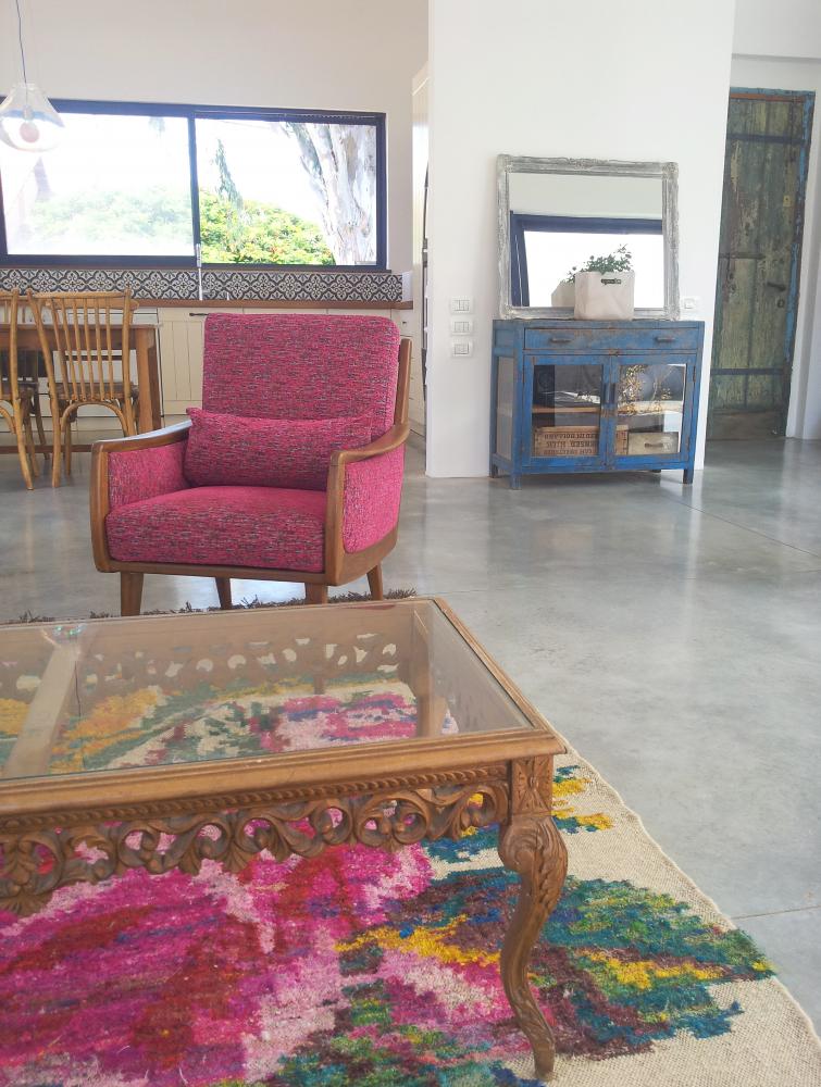 תכנון , עיצוב פנים וביצוע בית פרטי בסגנון ים תיכוני מודרני