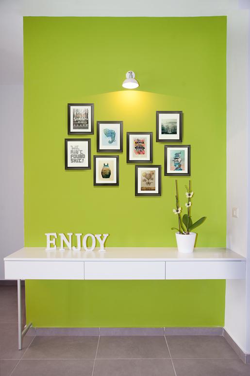 עיצוב דירת קבלן - עיצוב מבואה