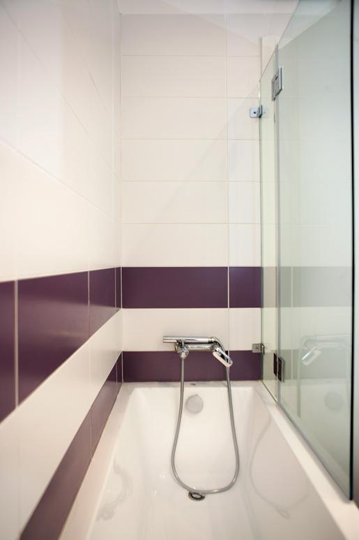 עיצוב דירת קבלן - עיצוב חדר רחצה