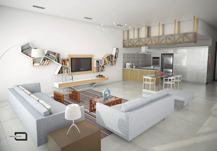 דירת סטודיו אורבנית