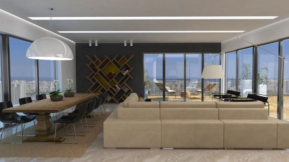 סלון ופינת אוכל