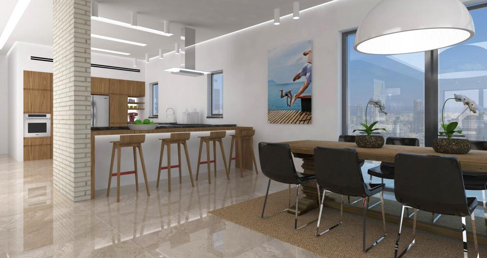 מטבח ופינת אוכל