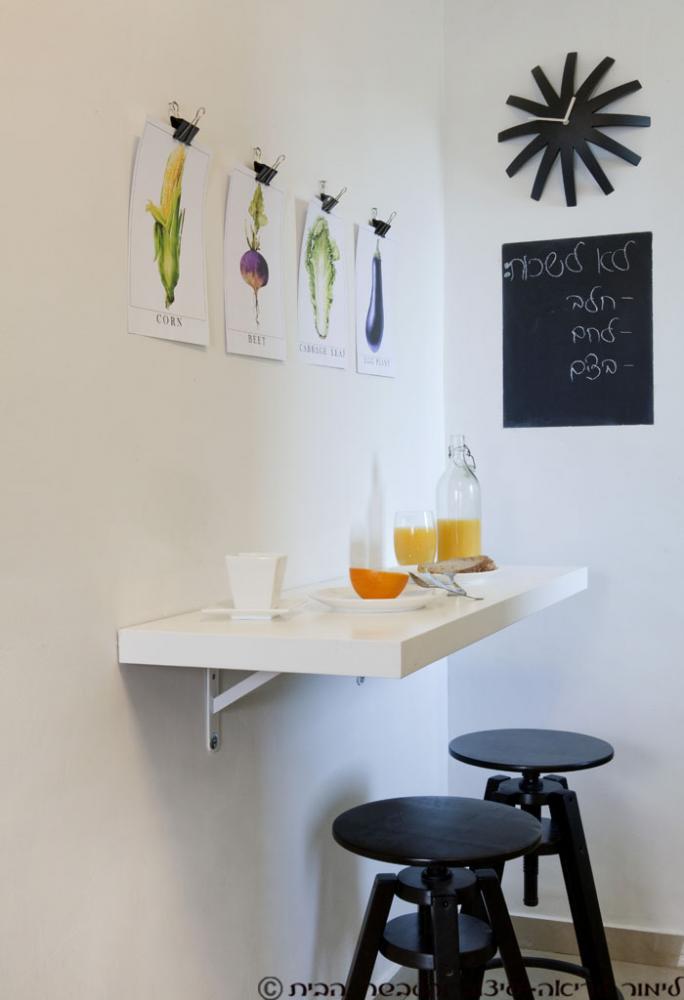 עיצוב דירה בצפון תל-אביב; המטבח