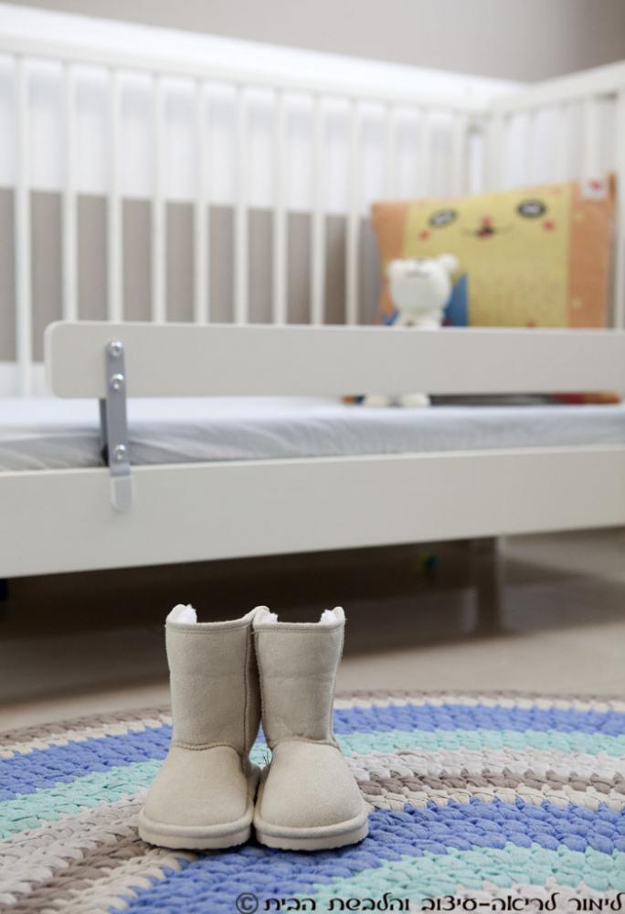 עיצוב דירה בצפון תל-אביב; חדר השינה של הפעוט