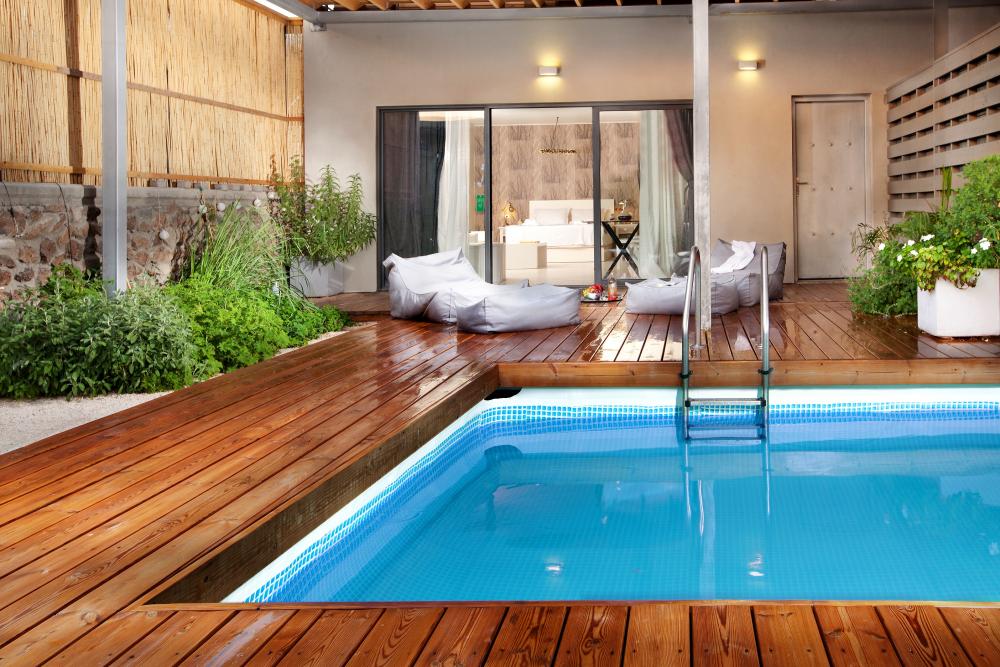 עיצוב צימר- ברכה