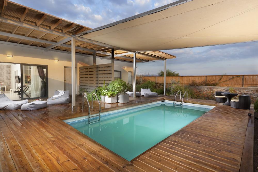 עיצוב צימר- ברכה