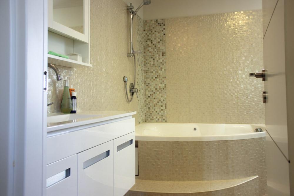 מקלחת בדירת נופש